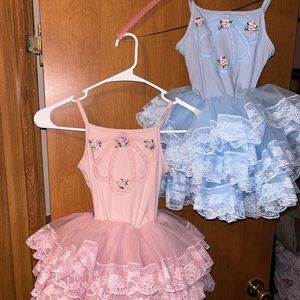 Dollcake two peas in a pod blue and pink size 6